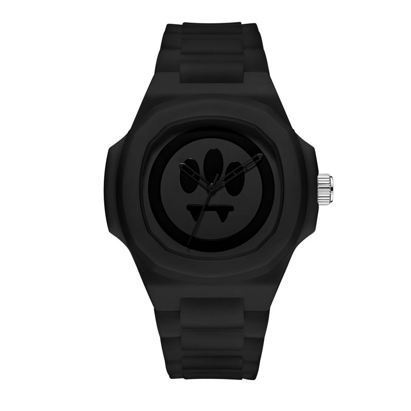 Barrow BWW00002 Black Dial Silicone Strap Watch for Unisex, 48mm - Image 1